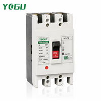 Interruptor Automático MCCB Equivalente a YOGU YGM1 CM1, 3P 4P 63A 100A 225A 400A 630A, Protección Industrial