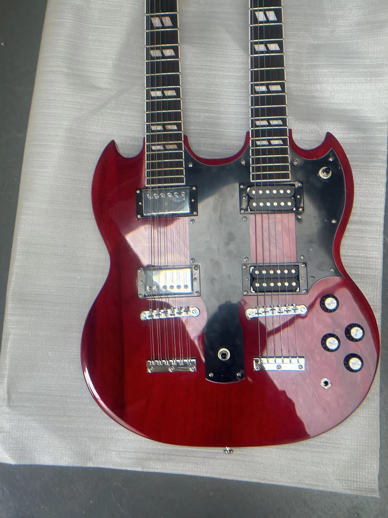 ギター Epiphone SG String Double-Neck Burgundy sg-special-p90-original-2020-