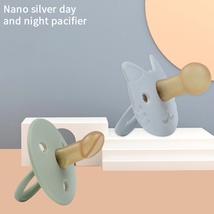 Chupete de silicona sin BPA de grado alimenticio para bebés, nuevo diseño - Product Image 3