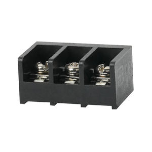 9.5mmピッチ直角バリア端子ブロックパネル取り付け電気部品 - Product Image 1