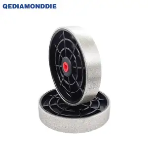 Factory Wholesale 8 Inch Lapidary Grinding Electroplating Plastic Base Diamond Cabbing Polishing Wheel For Gem Polishing