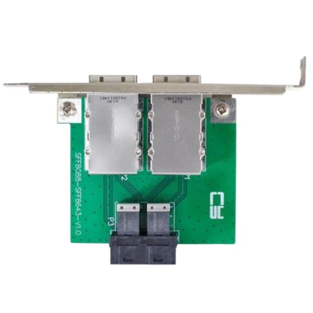 External Board Dual 8088 26 to Built-in SFF 8643 36 for JBOD Server Mini SAS Controller Card