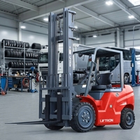 Forklift Alternatif Liftron CPD35 untuk Pengangkutan Barang Gudang, Forklift Elektrik