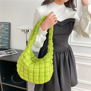 <span class=keywords><strong>Bolso</strong></span> suave de nube con pliegues de Color caramelo, <span class=keywords><strong>bolso</strong></span> de bola de masa hervida informal a la moda, diseño de nicho de gran capacidad, <span class=keywords><strong>bolso</strong></span> de mano para axilas, Bolsos Para Mujer - Product Image 5