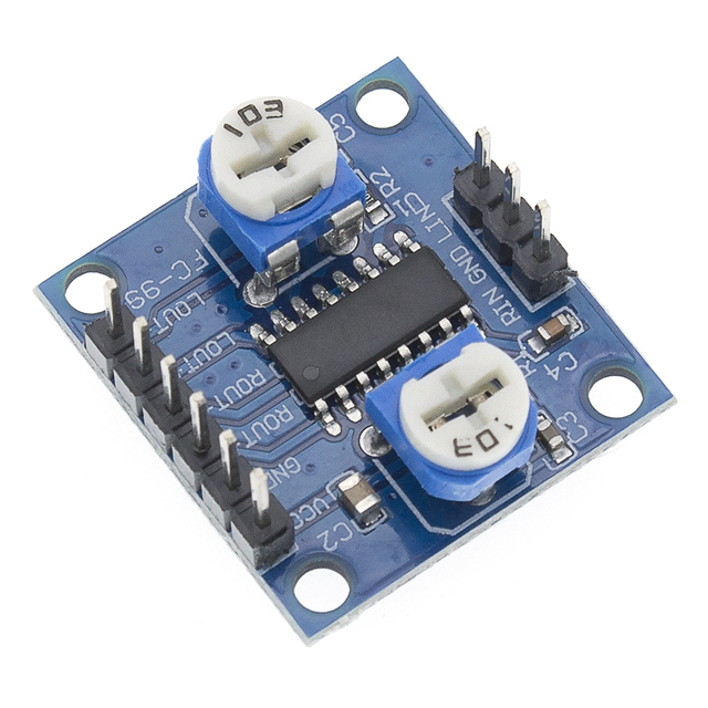 PAM8406 Digital Amplifier Board With Volume Potentiometer 5Wx2 Stereo M70