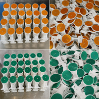 Support de montage pour réflecteur microprismatique de garde-corps, délimiteur de bord de route montagneuse, délimiteur de garde-corps rond longue durée