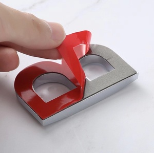 Letras 4D Personalizadas para Matrículas Metálicas, Placas de Identificación de Plástico, Letras Curvas para Matrículas - Product Image 4