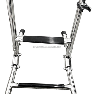 Chất Lượng Cao Phần Cứng Biển Thuyền Phụ Kiện Thang Thép Không Gỉ Gấp 2 + 1 Bước Thuyền Thang - Product Image 2