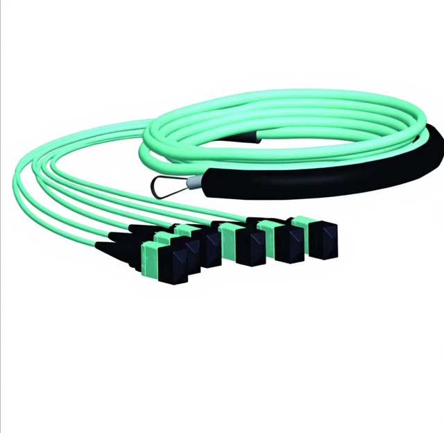 MPO/MTP Pre-terminated Trunk Cable OS2/OM3/OM4 Fiber Patch Cord for Data Center High Density Cabling