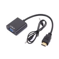 Adaptateur HDMI vers VGA mâle vers femelle Offre Spéciale, convertisseur de câble HDTV pour PC portable tablette