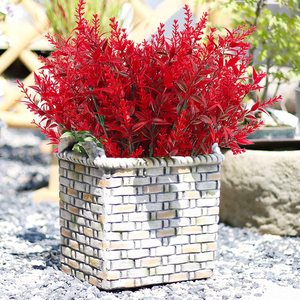 Bouquet de lavande artificielle Imitation Sentai 30cm-100cm Violet en plastique pour mariage et décoration intérieure - Product Image 2