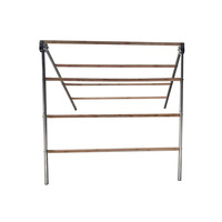 Grand perchoir d'extérieur pour poulet Échelle à poulet en bois compatible à 4 niveaux