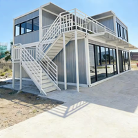 Maison conteneur modulaire démontable et respirante, à assemblage rapide, en kit plat, pour cuisine, hall, logement temporaire et bureau, directement de l'usine