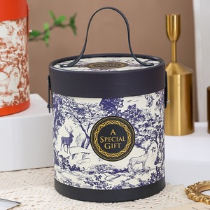 Handmade gift <b>box</b>, candy <b>box</b>, high-end hug bucket packaging, <b>empty</b> <b>box</b> can be customized according to needs - Product Image 5