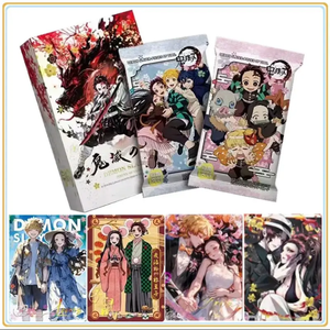 TCG CCG Demon Slayer Collection Carte Japonais Anime Kimetsu No <span class=keywords><strong>Yaiba</strong></span> Booster Box Jeu Cartes à collectionner Jouets Enfants Cadeau d'anniversaire - Product Image 4