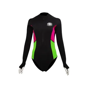 Combinaison <span class=keywords><strong>de</strong></span> surf en néoprène pour femmes, <span class=keywords><strong>Sexy</strong></span>, short, fermeture éclair sur le devant, Bikini <span class=keywords><strong>de</strong></span> 2mm, offre spéciale - Product Image 1