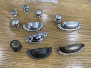 골드 서랍 손잡이 컵 빈 쉘 드레서 손잡이 주방 캐비닛 손잡이 - Product Image 6