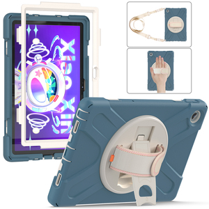 <span class=keywords><strong>Custodia</strong></span> Ibrida Robusta Antigraffio con Supporto Girevole a 360° per Tablet <span class=keywords><strong>Lenovo</strong></span> <span class=keywords><strong>M10</strong></span> Plus 3a Gen 10.6 Pollici (TB-125FU, TB-128FU, TB-128XU) - Product Image 3