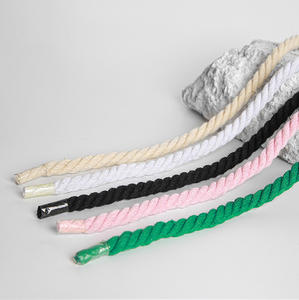 Cordones Redondos de Algodón Grueso de 8 mm para Zapatos Deportivos - Product Image 4