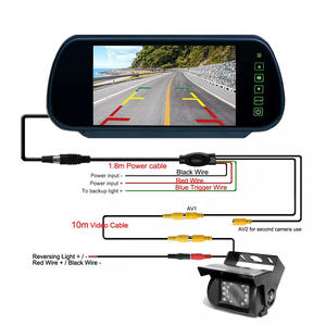 <span class=keywords><strong>7</strong></span>-дюймовый портативный автомобильный монитор IPS LCD 1080P с двусторонним входом видео, <span class=keywords><strong>GPS</strong></span>, стерео, USB, CarPlay, аудио высокого разрешения и креплением OE для грузовиков - Product Image 5
