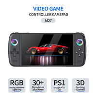 Console de jeu vidéo portable M27, lecteur de jeux portable, grand écran de 7,0 pouces, affichage 1920*1080 avec double joystick pour PS1 PSP