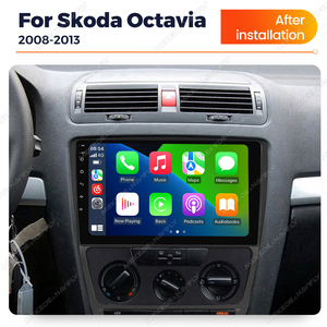 MEKEDE-<span class=keywords><strong>Autoradio</strong></span> Android Auto pour Skoda Octavia 2 + 32 Go, navigation <span class=keywords><strong>GPS</strong></span> 4 cœurs, lecteur multimédia, <span class=keywords><strong>2008</strong></span>-2013 - Product Image 4