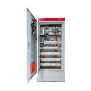 Papan distribusi tiga fase Unit distribusi daya papan kontrol Panel listrik