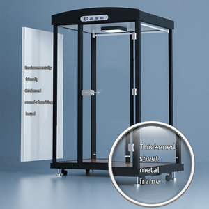 Cabine insonorisée simple et <span class=keywords><strong>amovible</strong></span>, bureau personnel, pièce insonorisée, <span class=keywords><strong>cloison</strong></span> de bureau avec canapé, table et chaises - Product Image 3