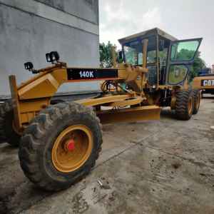 Competitive Price <b>Used</b> CAT 140K 120K 160K <b>Motor</b> <b>Graders</b> for Sale Durable and Reliable Road Construction Equipment - Product Image 1