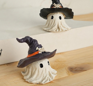 Sombrero de fantasma de terror de <span class=keywords><strong>Halloween</strong></span>, artesanías creativas de resina para adornos de jardín y decoraciones de fiesta transfronterizas - Product Image 2