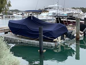 مكعب بكرة عائم بلاستيكي للسيارة النفاثة مع ونش وحبال - Product Image 3