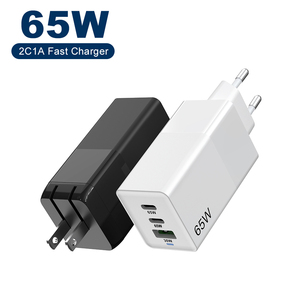 65W gan sạc PD sạc nhanh tùy chỉnh EU UK KR chúng tôi PD 3.0 QC PPS phổ điện thoại di động sạc nhanh Loại C PD sạc 65W - Product Image 5
