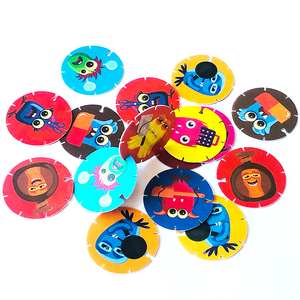 <span class=keywords><strong>Tazos</strong></span> Promocionales Personalizados de Fábrica para Refrigerios, <span class=keywords><strong>Tazos</strong></span> 3D de PP - Product Image 1