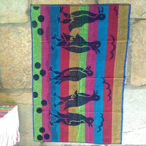 Expédition prête des techniques non-tissées de serviettes de bain de jacquard de coton - Product Image 1