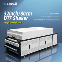 Imprimante DTF à faible consommation d'énergie 80 cm, secoueur de poudre entièrement automatique, purificateur d'air intégré, efficacité d'impression 32 pouces, secoueur DTF