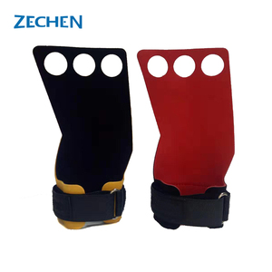 La barbilla de cuero gimnasia agarre de la mano <span class=keywords><strong>gimnasio</strong></span> palm protector agarre - Product Image 2