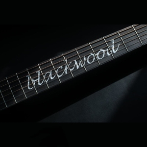 Vendite dirette di fabbrica Custom legno nero chitarra tastiera per la produzione di chitarra elettrica acustica - Product Image 3