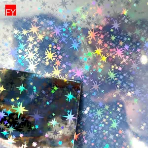 Hoge Kwaliteit Ontwerp Holografische Sticker Vinyl Inkjet Printer Holografische Sticker Papier Clear A4 Vinyl Stickers