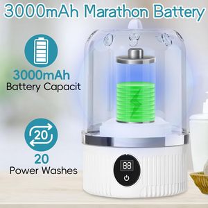 Mini Lavadora Eléctrica Inalámbrica Portátil Plegable de Plástico, Nuevo Estilo, Automática, para Ropa Interior, Calcetines, Uso en Autocaravanas, Exteriores, Coche, Hotel - Product Image 4