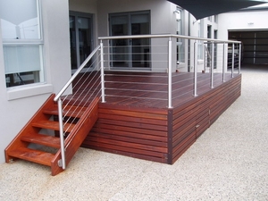 <span class=keywords><strong>Balustrade</strong></span> extérieure en aluminium pour terrasse, montage sur terrasse, garde-corps à câble - Product Image 3
