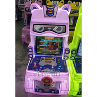 Machine de jeu d'arcade pour enfants - Jeu vidéo interactif à monnayeur en acier inoxydable avec garantie de 1 an en anglais
