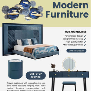 Meubles multifonctionnels en bois massif modernes et luxueux, réglables et personnalisés, pour salon, salle à manger, hôtel, cuisine, appartements - Product Image 2