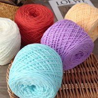 8ply épais 200g tapis lait coton laine tapis acrylique touffetage fil pour touffetage tapis artisanat fil