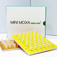 Bâtonnets de moxa traditionnels chinois autocollants, chaleur douce avec légère fumée, faciles à utiliser, chaleur de moxibustion pour la thérapie corporelle