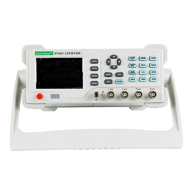 Digital Bench LCR Meter ET44 Series Desktop LCD Display LCR Bridge 100hz~10KHZ Bandwidth Frequency Adjustable Tester