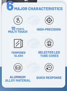 15 15.6 17 18.5 19 21.5 22 23.6 Inch 10 Points IR <strong>Touch</strong> <strong>Screen</strong> Frame Multi <strong>Touch</strong> <strong>Screen</strong> Plane with <strong>Glass</strong> - Product Image 3