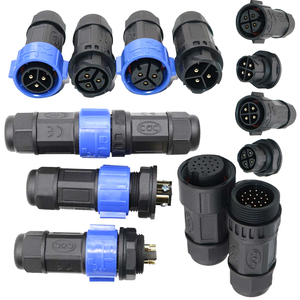 Meistverkaufter Hochwertiger M25 Luftfahrt-Adapter-Steckverbinder IP67 Wasserdicht LED-Kabel Solar Elektrisches <span class=keywords><strong>Push</strong></span>-<span class=keywords><strong>Lock</strong></span> 2P 4P Pins Kupfer - Product Image 1