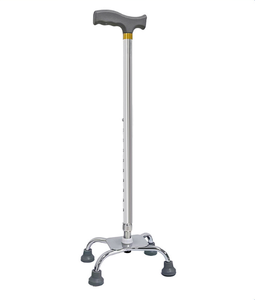 Bastón de Aluminio WS-Y4E de Gran Resistencia, Ligero y Electrochapado, con Cuatro Patas, para Personas Delicadas - Product Image 1