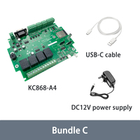 Kincony KC868-A4 Bundle D esp32 relay web server RS232 modulo relè USB tuya wifi smart apriporta automatico per garage