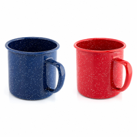 Mug à café émaillé 12oz, motif étoilé, tasse de camping, émail résistant aux flammes, ciel nocturne, cadeau de vacances, Thanksgiving, Noël